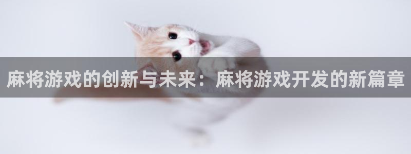 沐鸣2官网注册地址：麻将游戏的创新与未来：麻将游戏开发的新篇章